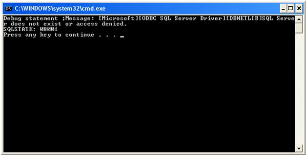 Search It SQL Server Does Not Exist Or Access Denied 