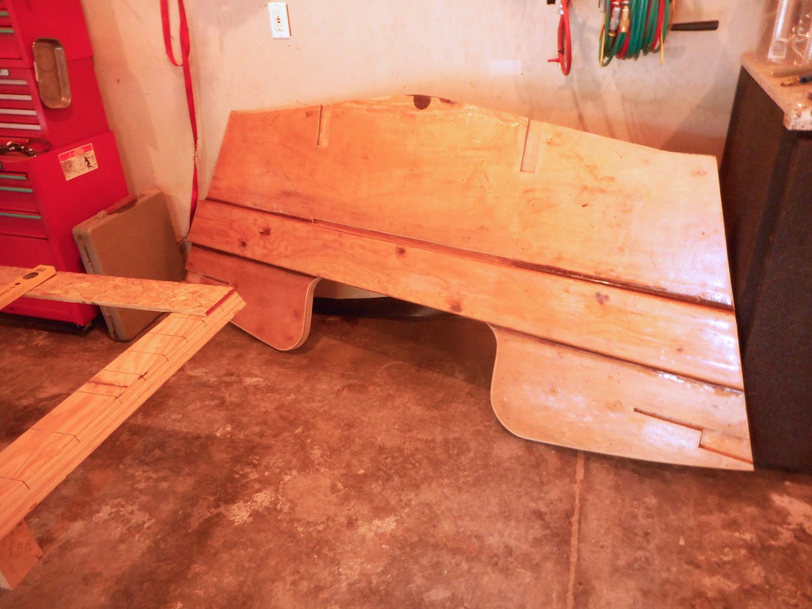 Chris's Boat Project Adding the Transom