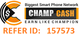 Earn Money from Champcash