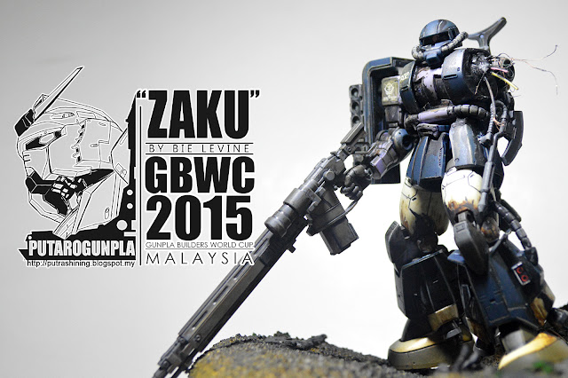 GBWC 2015 MALAYSIA - ZAKU by Bie Levine - PUTARO GUNPLA