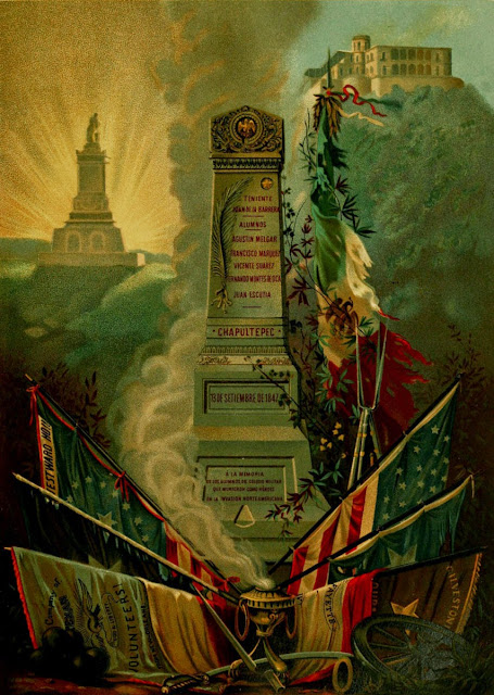 El obelisco de Chapultepec: Homenaje a los caídos durante la invasión norteamericana