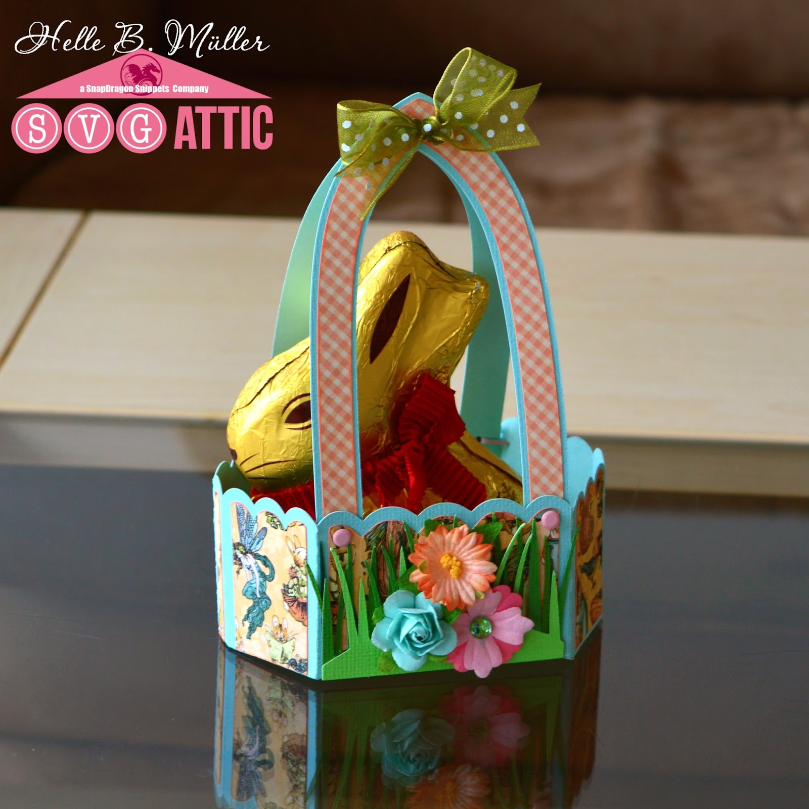 SVG Attic Blog Chocolate Bunny Basket