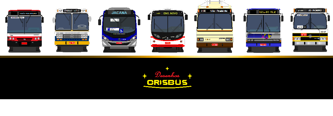 Desenhos de Ônibus Crisbus