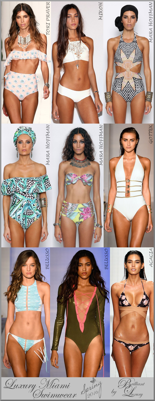 Brilliant Luxury ♦Luxury Miami Swimwear 2016