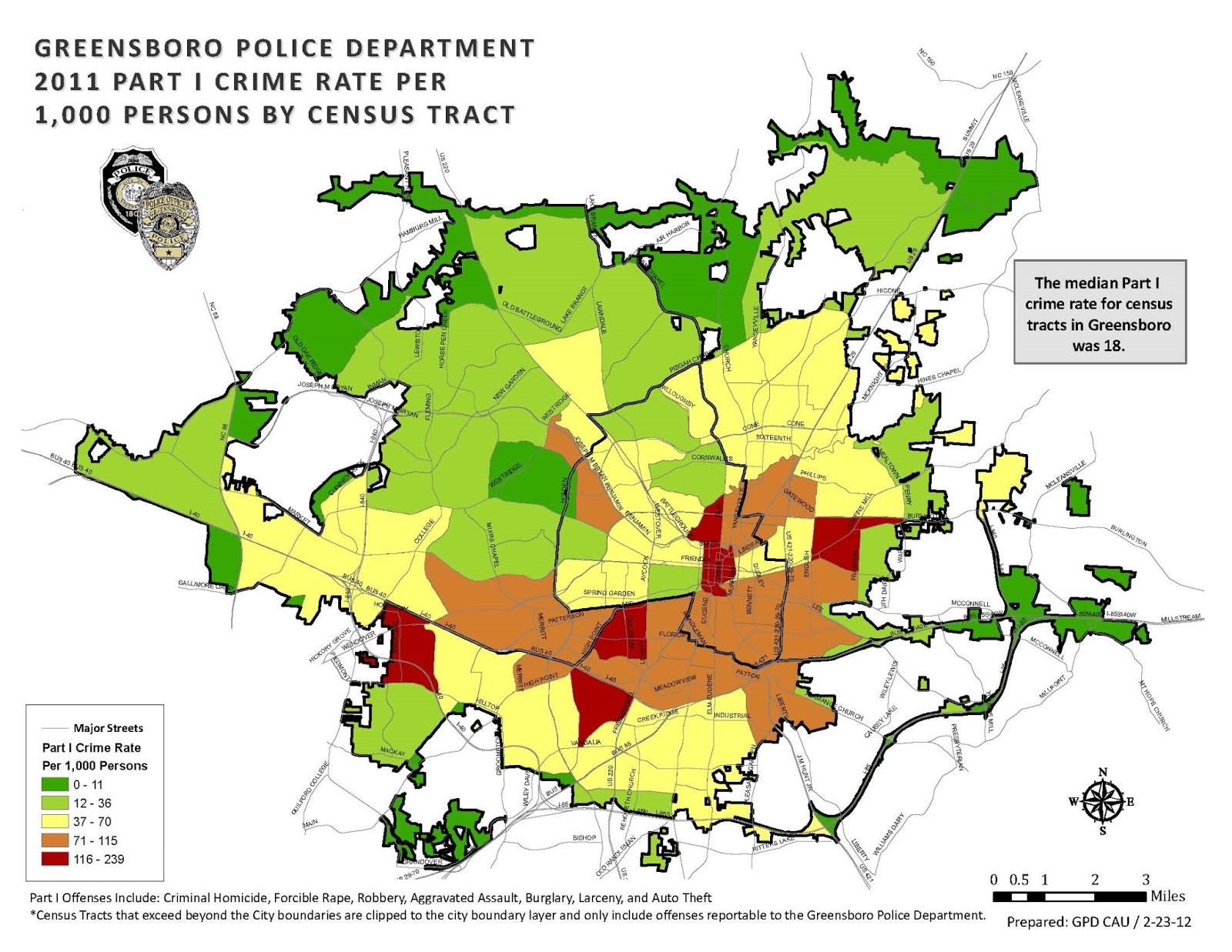 Hartzman Tax & Fiduciary Greensboro Police Department Crime Rate Per