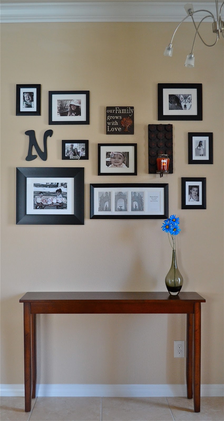 Our Happy Casita Entryway Frame Wall