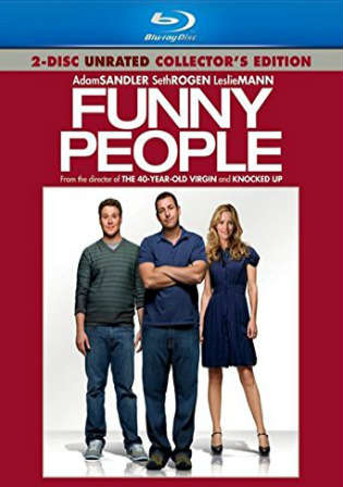Funny People 2009 BRRip 450MB UNRATED Hindi Dual Audio 480p