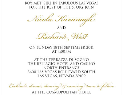Blush Paperie: Las Vegas Wedding Invitation Fun