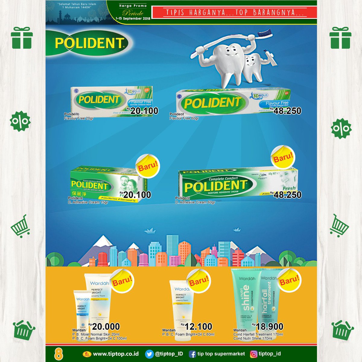 TipTop - Katalog Promo Periode 01 - 15 September 2018 - Promosi247 - Tempatnya Info Promosi