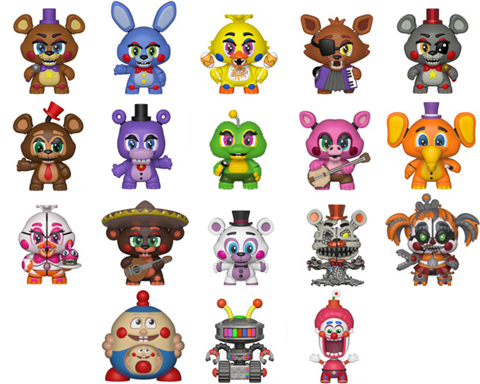 fnaf mystery minis series 3