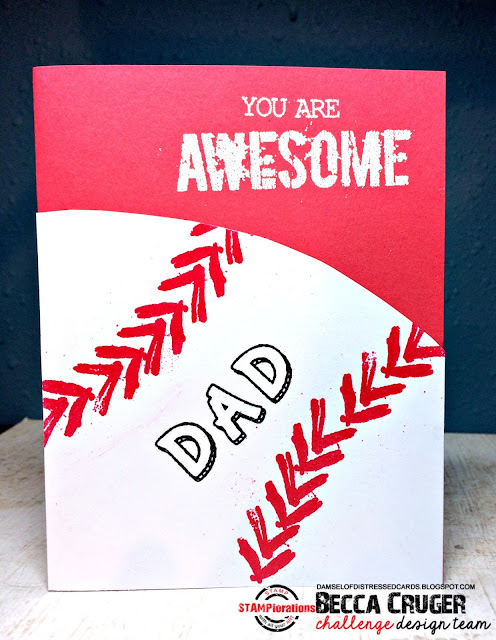 Baseball themed father's day handmade card baseball_themed_fathers_day_handmade_card