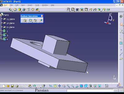 boolean operations in catia v5