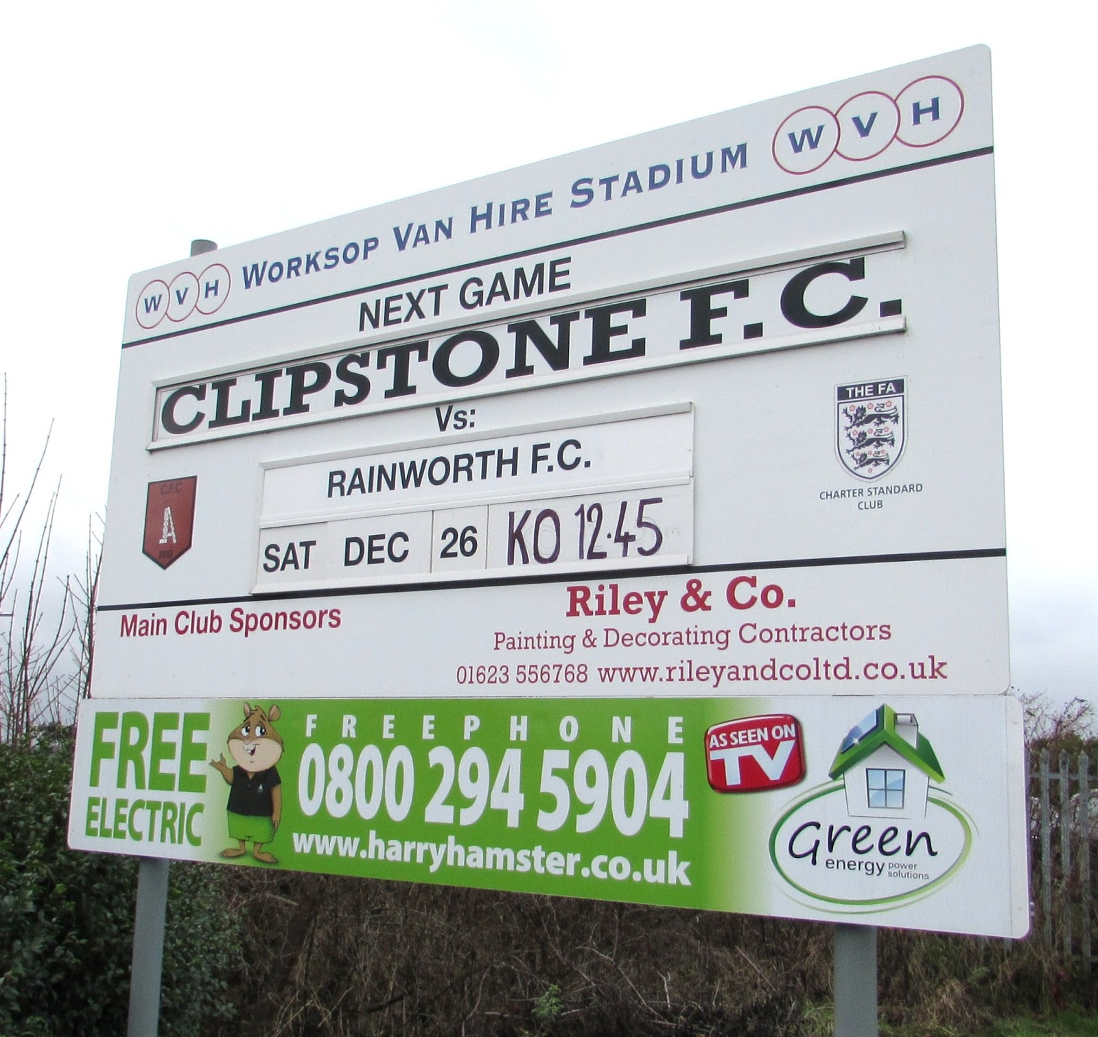 THE66POW Clipstone 3 v Rainworth Miners Welfare 0 & Retford United 2 v