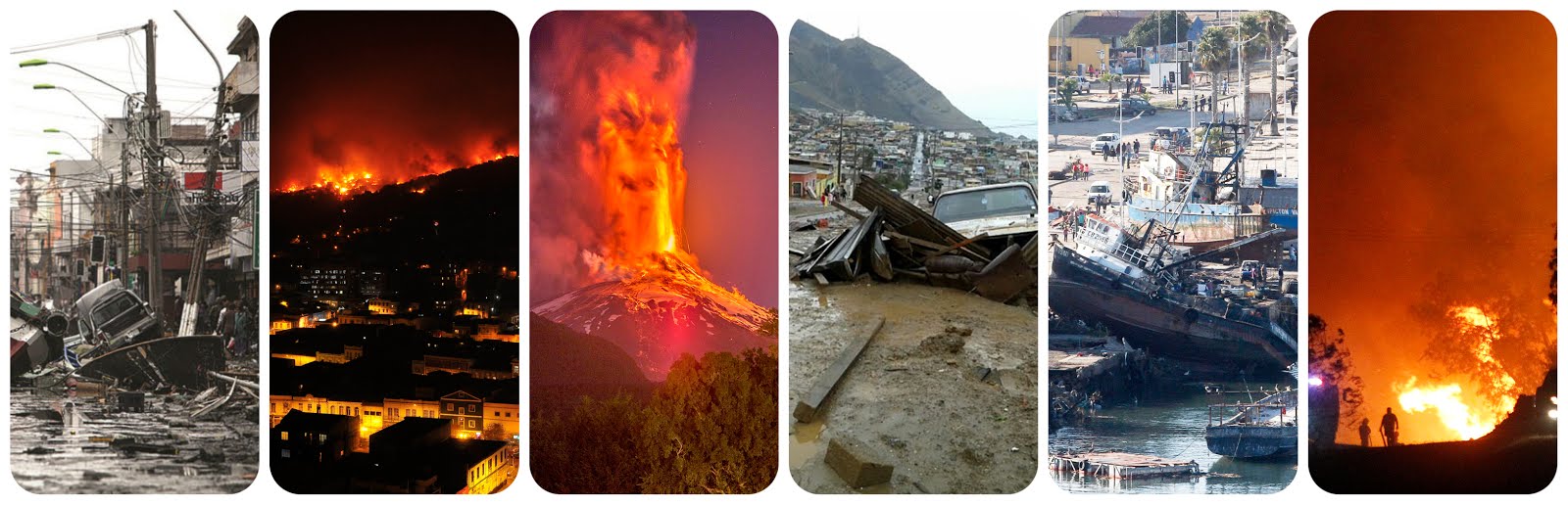 desastres naturales en chile