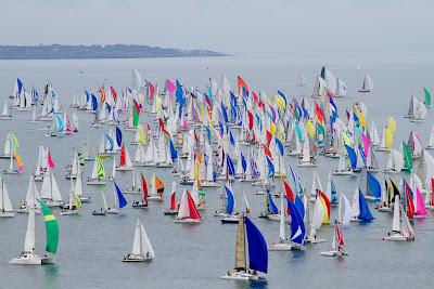La barre des 550 bateaux sera t-elle franchie en 2013 sur le Tour de Belle Ile ?
