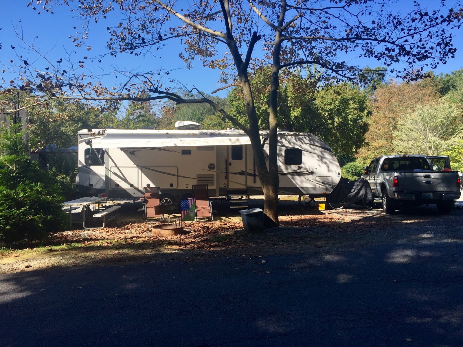 Rutledge RV Park, Asheville, NC 2 6 October 2018