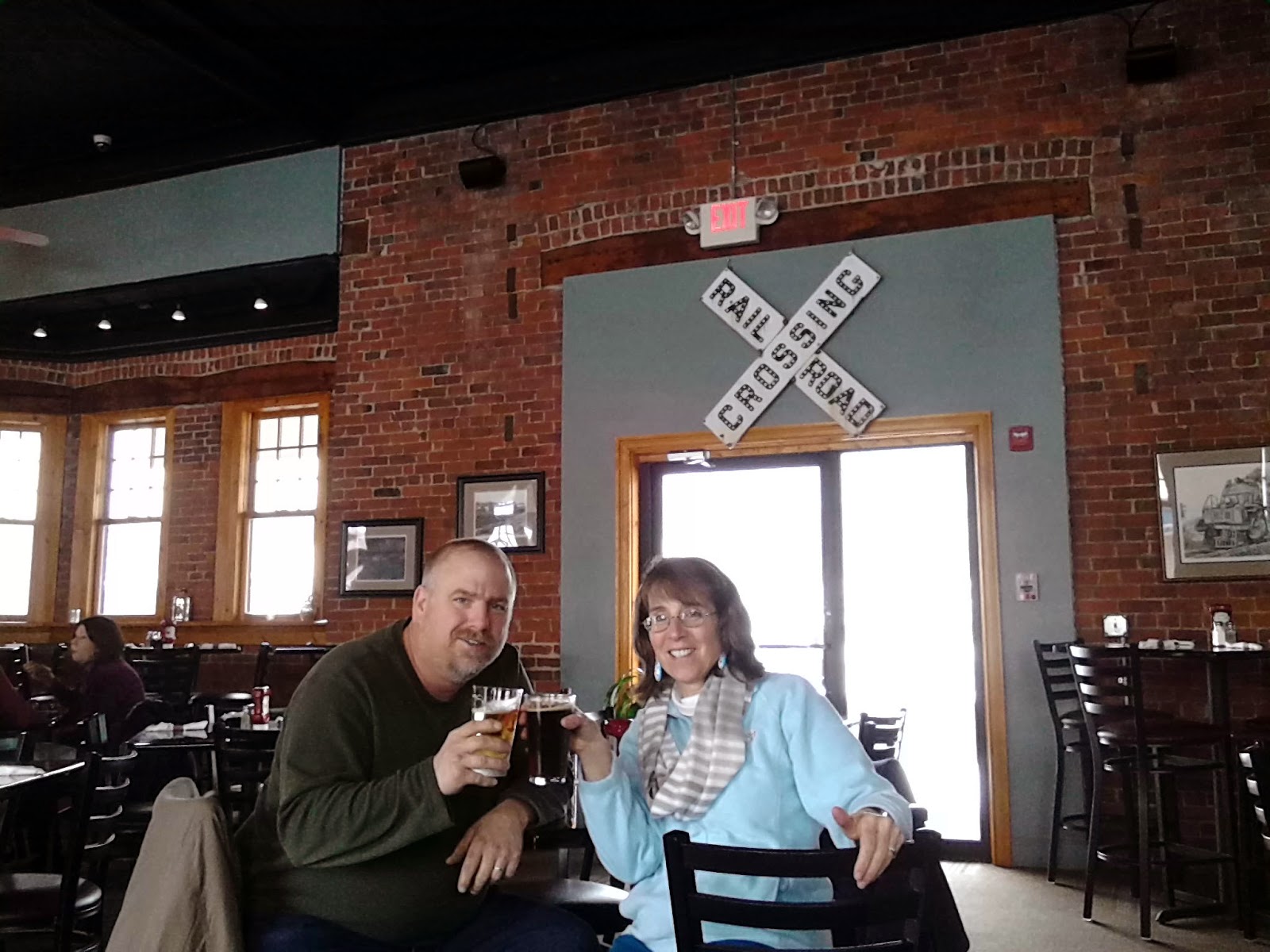 Putnamania The Crossings Restaurant & Brew Pub crossed off the list
