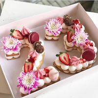 Pasteles de números decorados Pasteles de números decorados tendencia 2018 repostería