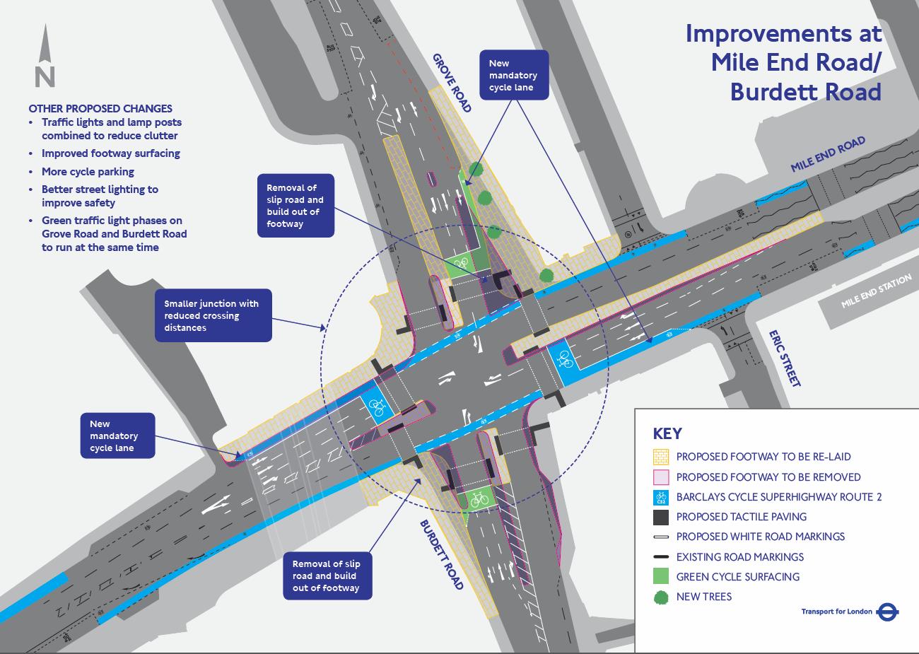 The Ranty Highwayman A11 Mile End Road/ Burdett Road Cycle Scheme