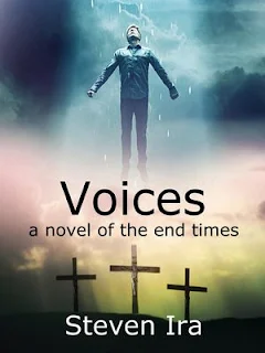 Voices - a Christian thriller book promotion Steven Ira