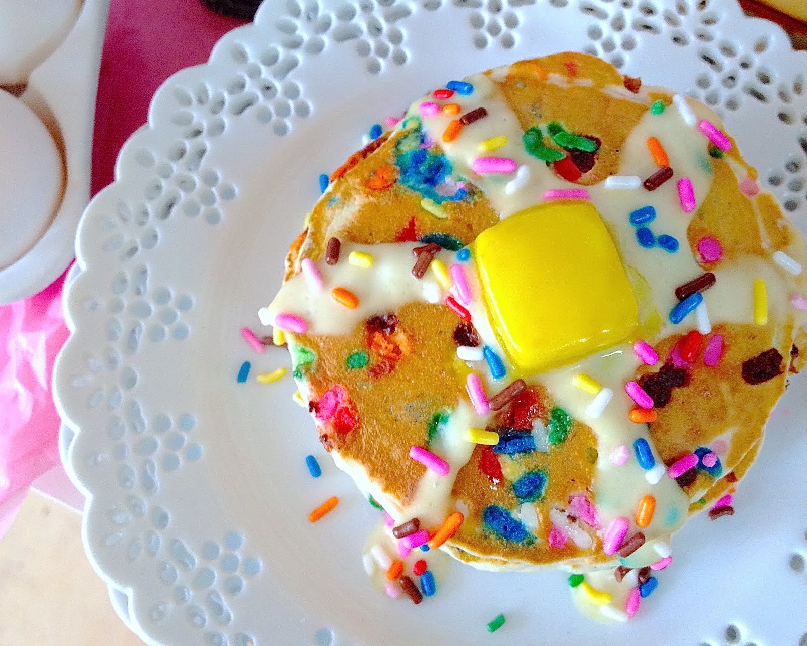 Cake Mix Pancakes {5 Ingredients with Any Flavor Box Cake Mix}