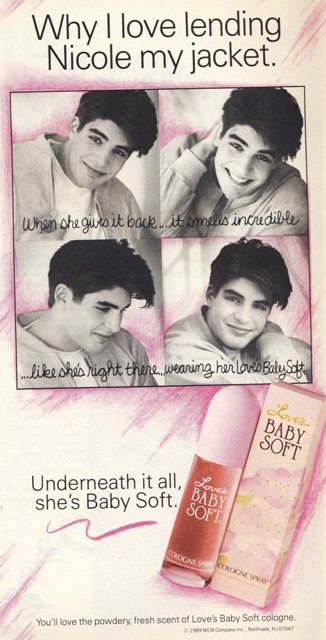 A critique of loves baby soft perfume advertisement
