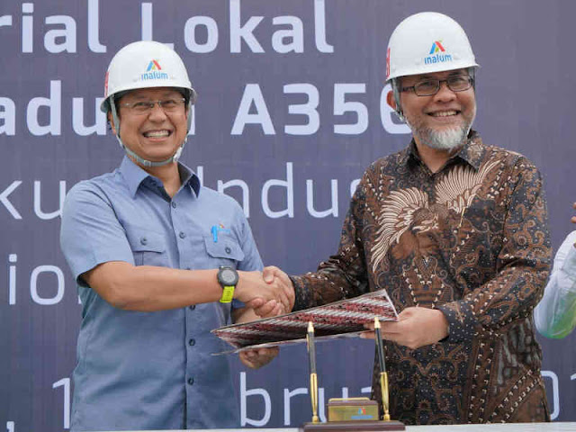 Inalum dan Toyota Indonesia MoU Penggunaan Aluminium Foundry Alloy Inalum dan Toyota Indonesia MoU Penggunaan Aluminium Foundry Alloy