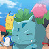 Capitulo 3 Serie Pokémon Temporada 23 Ivysaur es misterioso, ¿verdad?