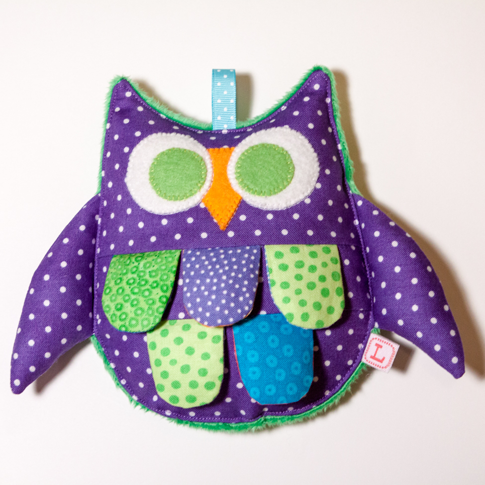 .: October 21 - Little Purple Crinkle Owl