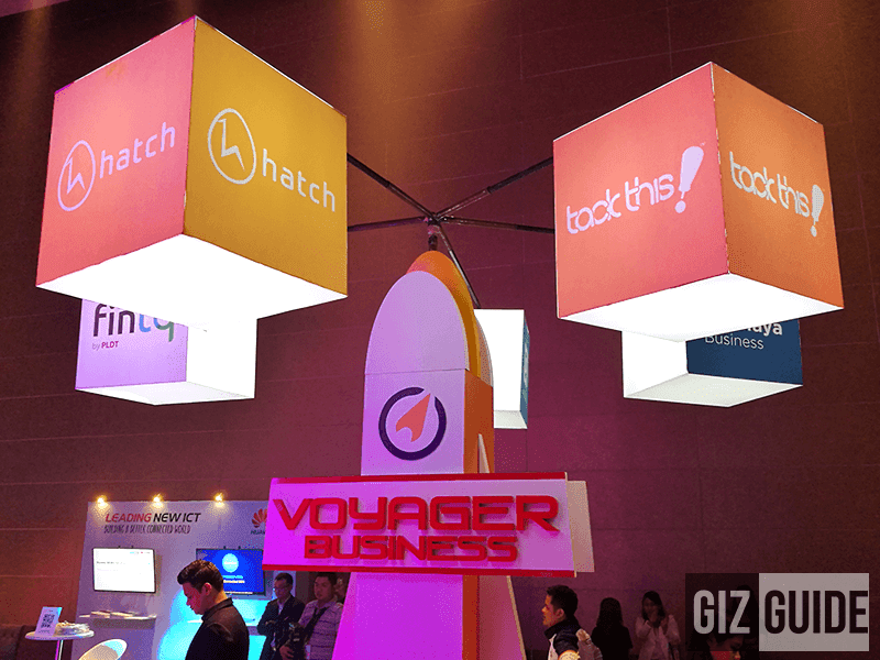 Voyager's booth