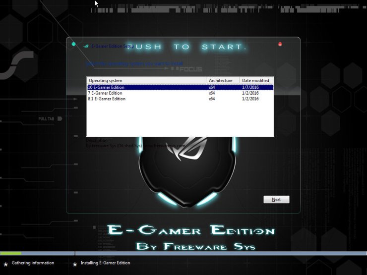 Windows 7 Gamer Edition X64 Single Link