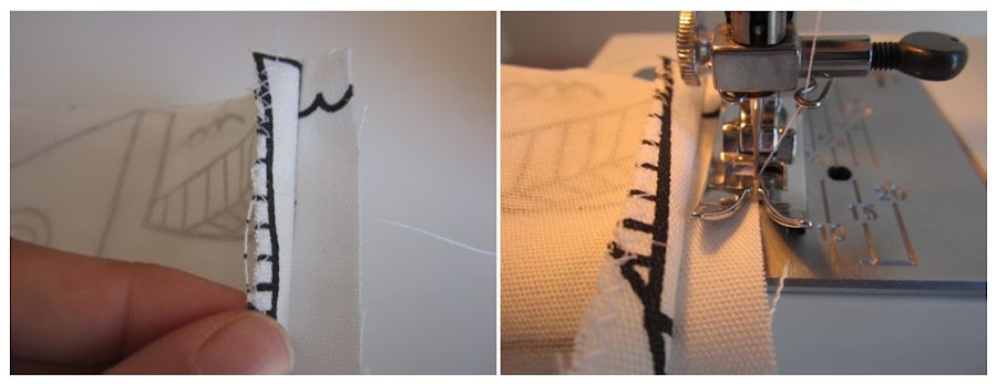 mis nancys, mis peques y yo, tutorial funda de cojin sobrehilar