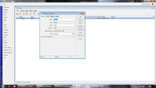 Setting Wireless Bridge Mikrotik