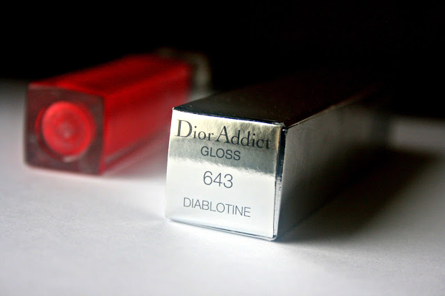 Dior Addict Gloss in Diablotine Review, Photos & Swatches FOTD