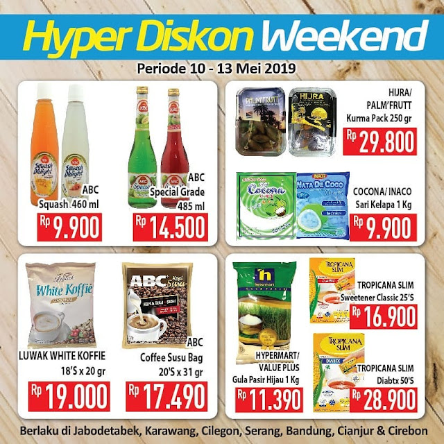 #Hypemart - #Promo #Katalog Weekend Periode 10 - 13 Mei 2019