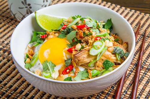 Spicy Peanut Chicken Rice Bowl Spicy Peanut Chicken Rice Bowl