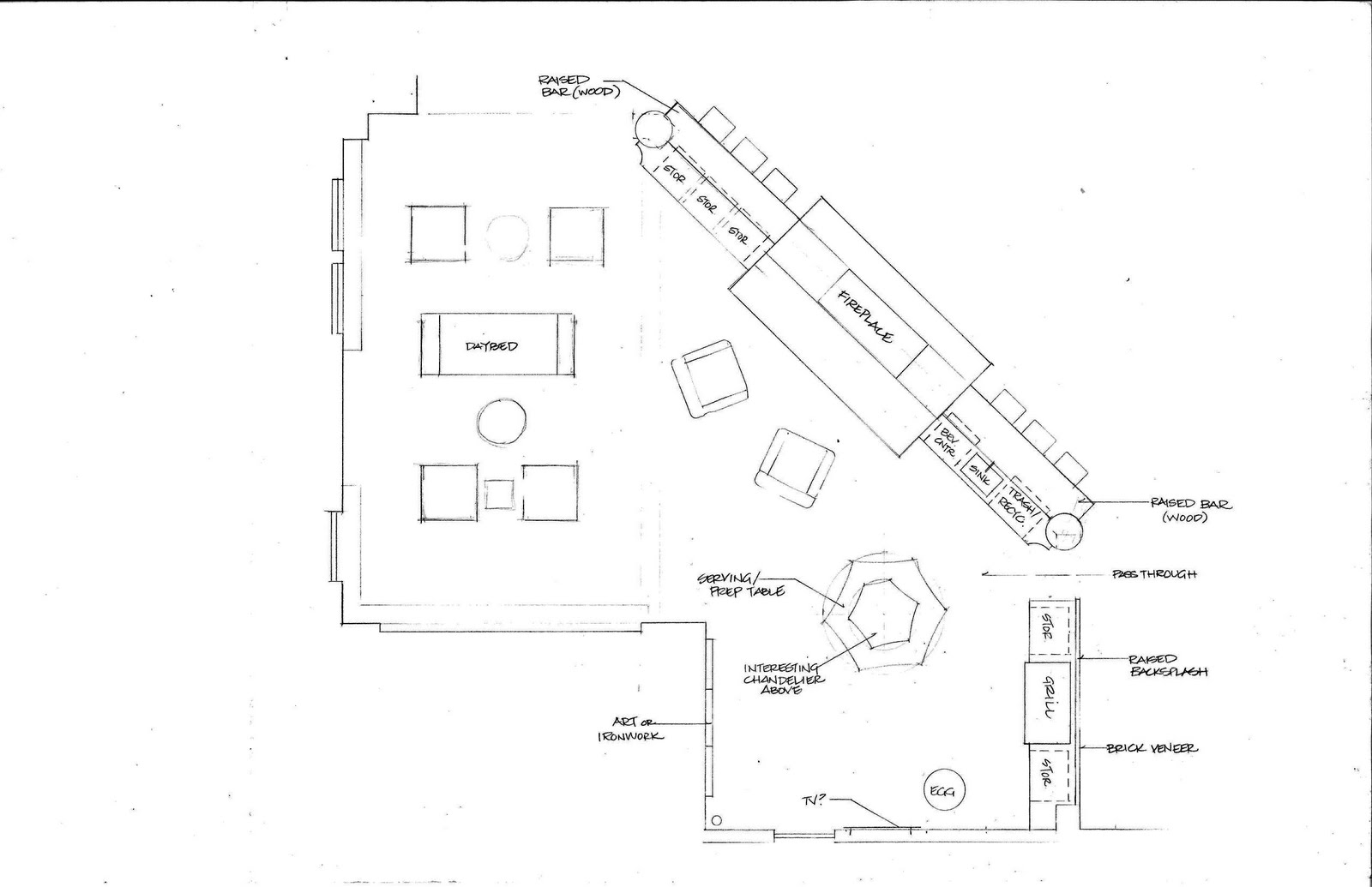 BRONWYN Designs: Outdoor Kitchen - Part II