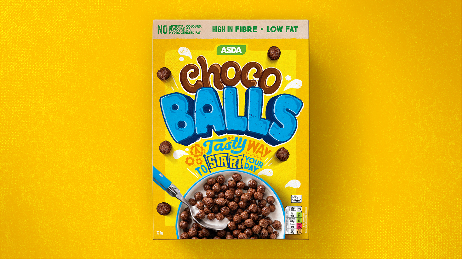 Asda Cereals Redesign Packaging Of The World