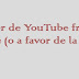 El poder de Youtube frente a la Tele (o a favor de la Tele)