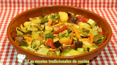 Verduras con especias