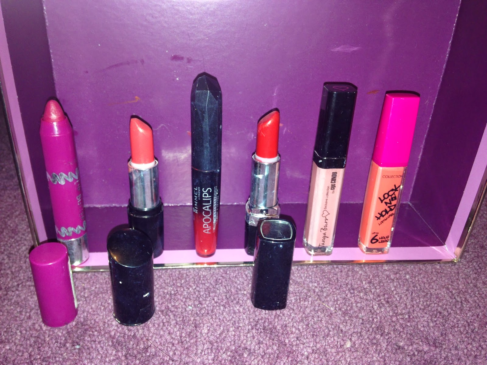 PastelPinkDaisy Lipstick Collection & Mini Review