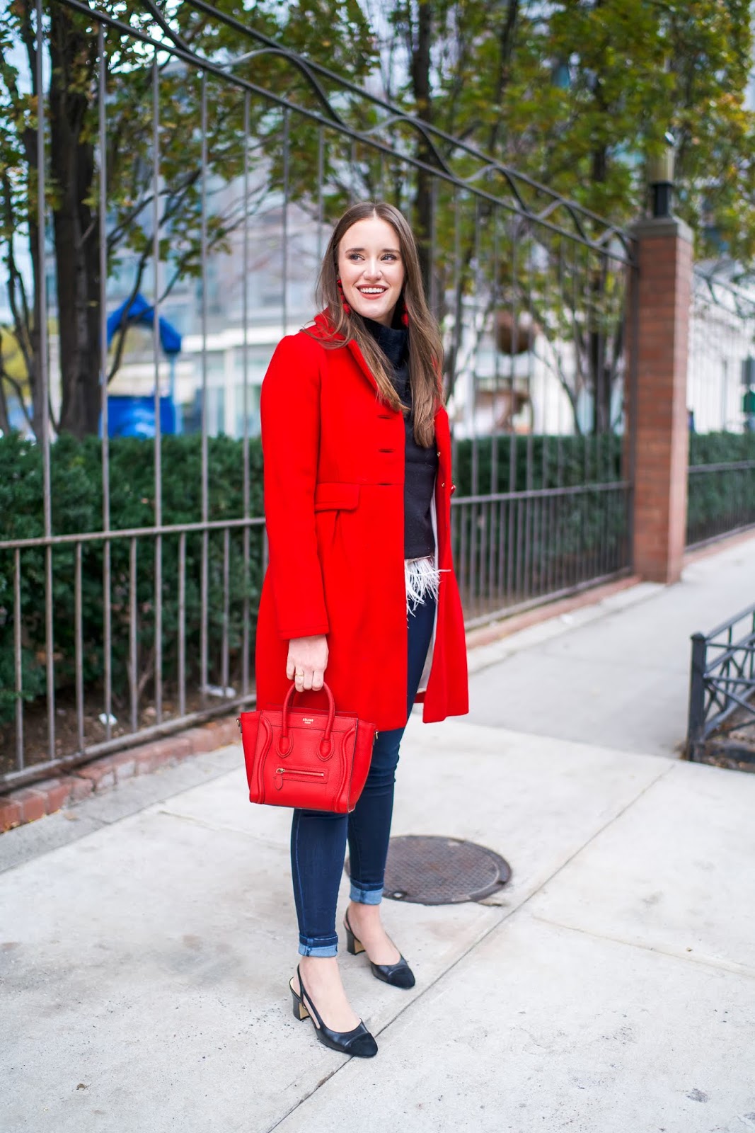 Dressed Up Casual Holiday Look Connecticut Fashion and Lifestyle Blog