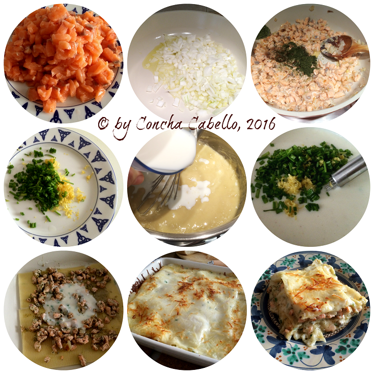 Lasaña de Salmón | Paso a Paso lasaña-salmón-pasos