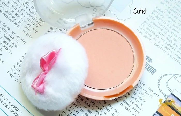 etude house lovely cookie blusher peach parfait review swatch packaging