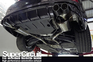 SUPERCIRCUIT Exhaust Pro Shop: Lexus IS350 Axle-back Exhaust Customization