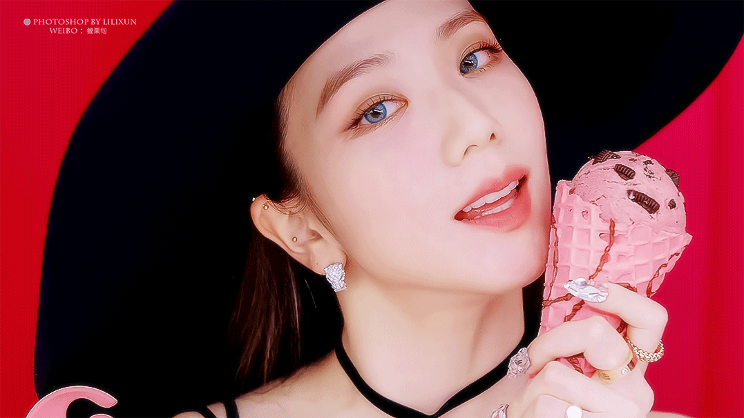 블랙핑크 지수 Ice Cream M/V 미모 - 꾸르