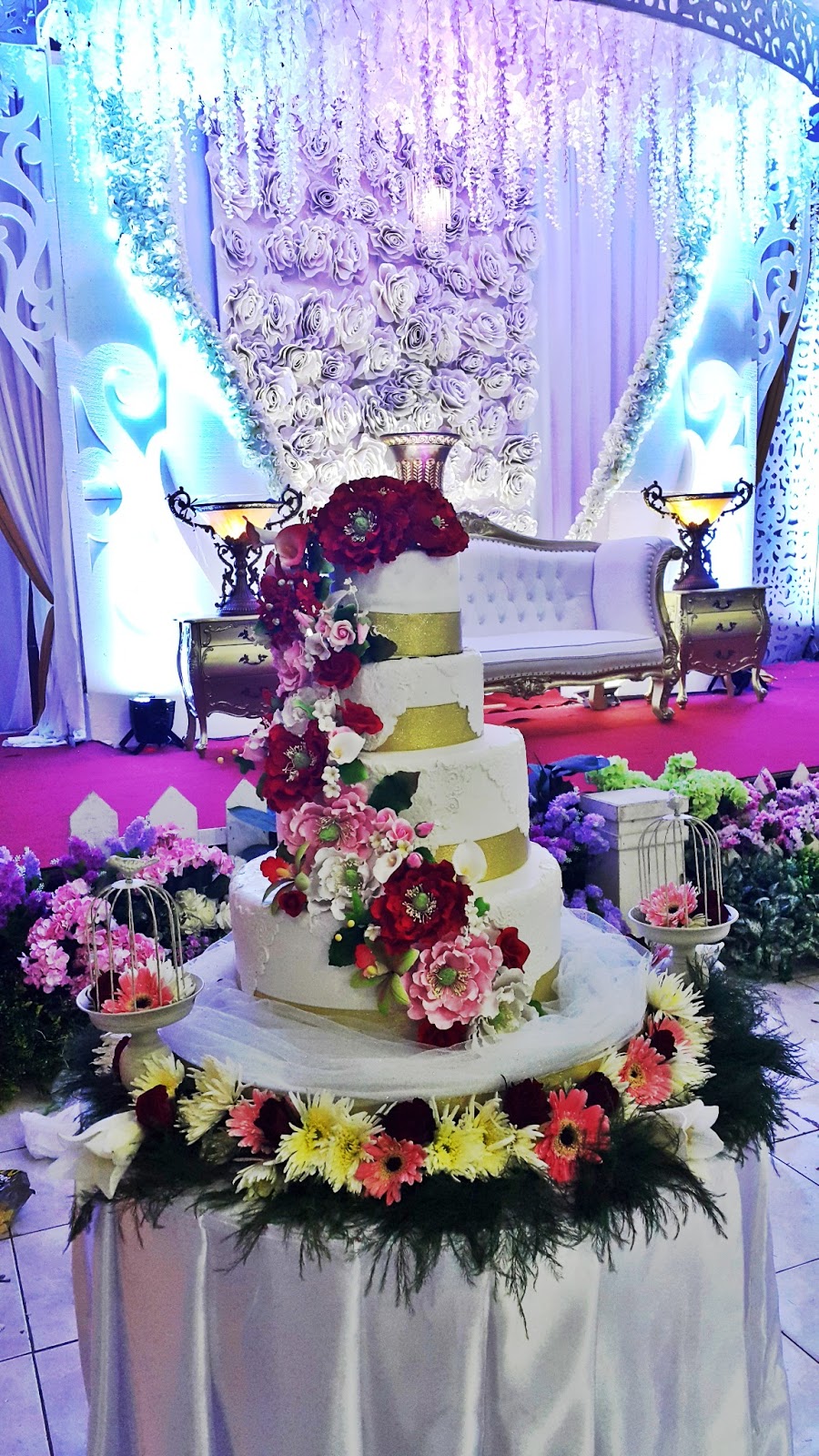 Wedding Cake Semarang 4 Tier Wedding Cake