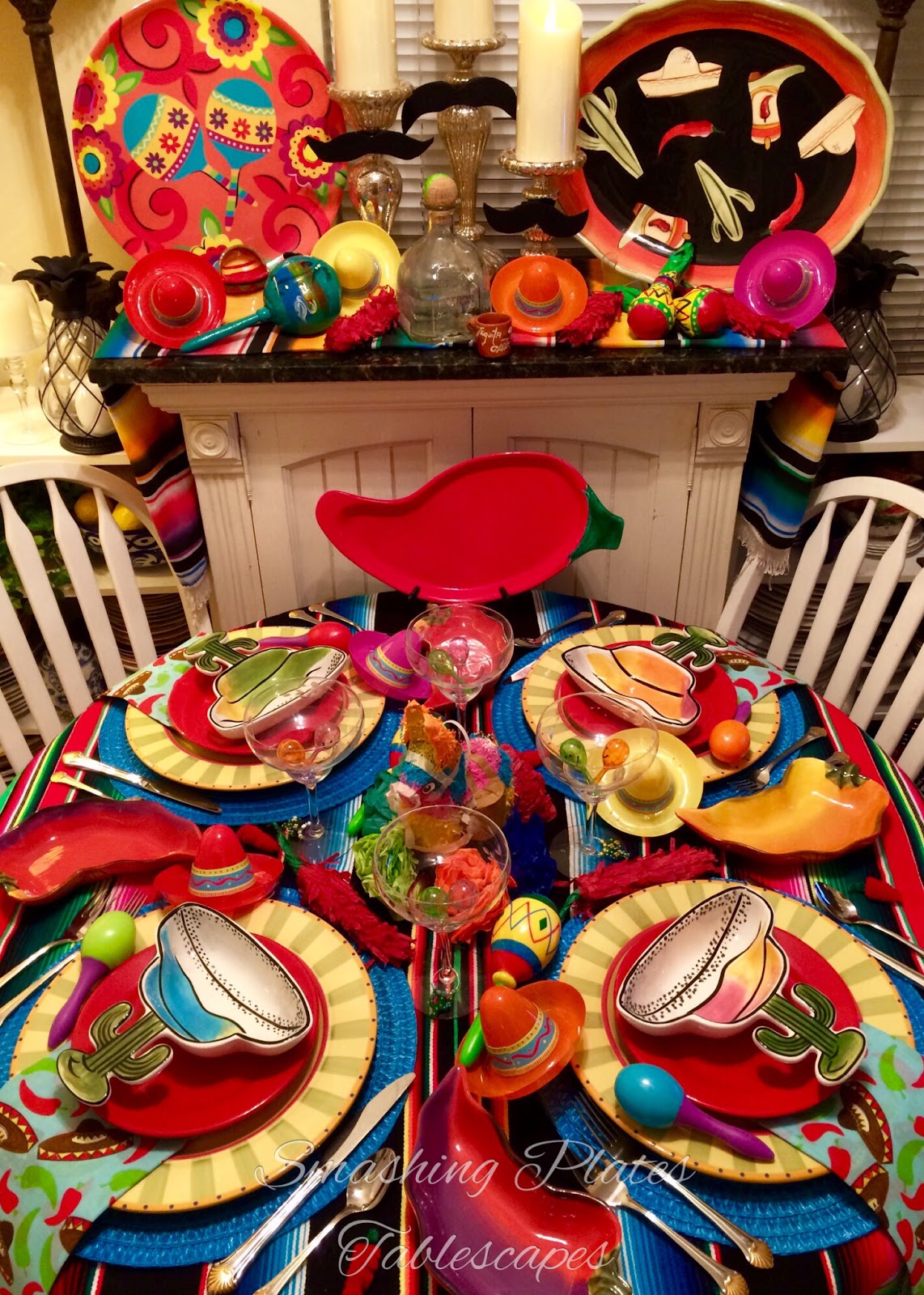 Smashing Plates Tablescapes Cinco de Mayo Celebration