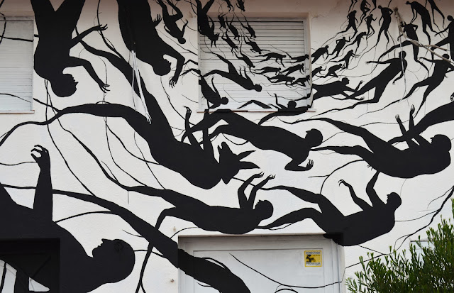 "Vortice" New Mural BY David De La Mano on the streets of Punta Del Este in Uruguay. 4