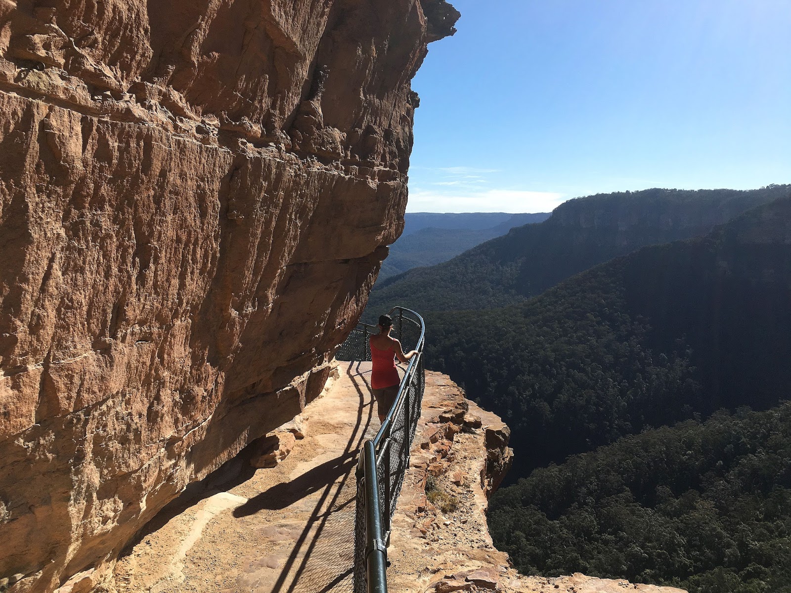 The National Pass track in the World Heritage listed Blue Mountains has been one of the most beautiful hiking trails I have seen. With the highest outdoor staircase and breathtaking views it's not to be missed!